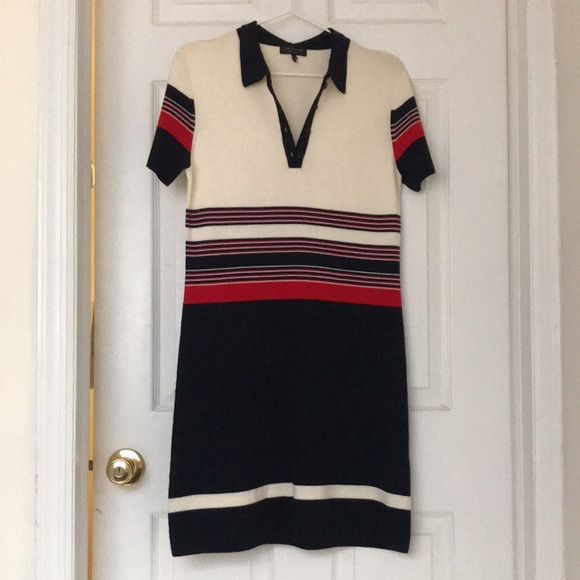 rag & bone Krista stripe merino wool dress - Picture 2 of 7
